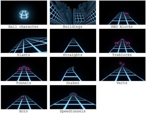 Slope Game Elements