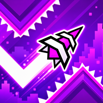 Thumbnail game - Geometry Dash Wave