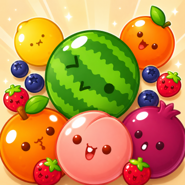 Thumbnail game - Merge Fruits