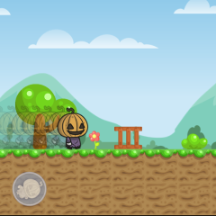running pumpkin
